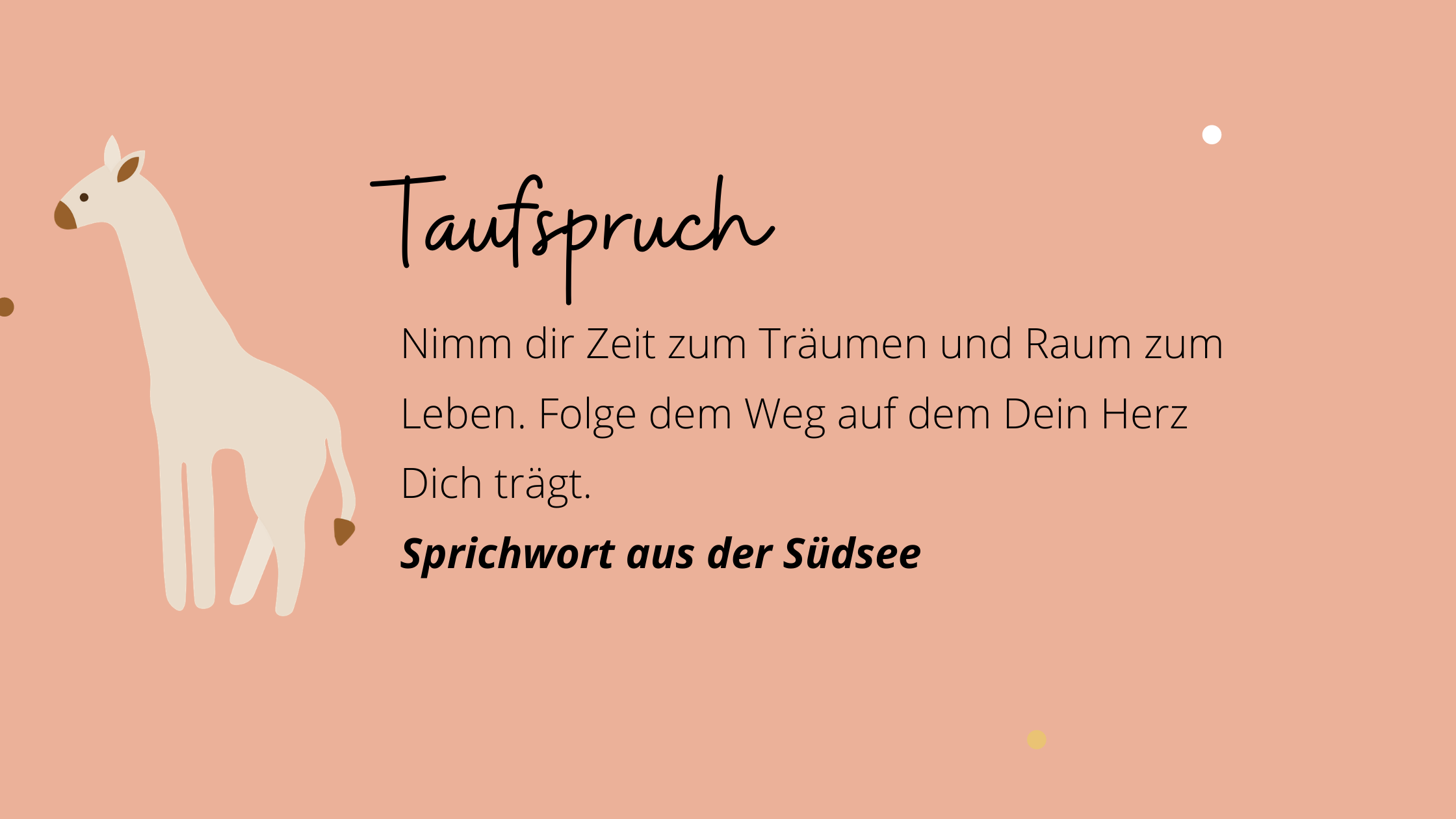 Taufspruch